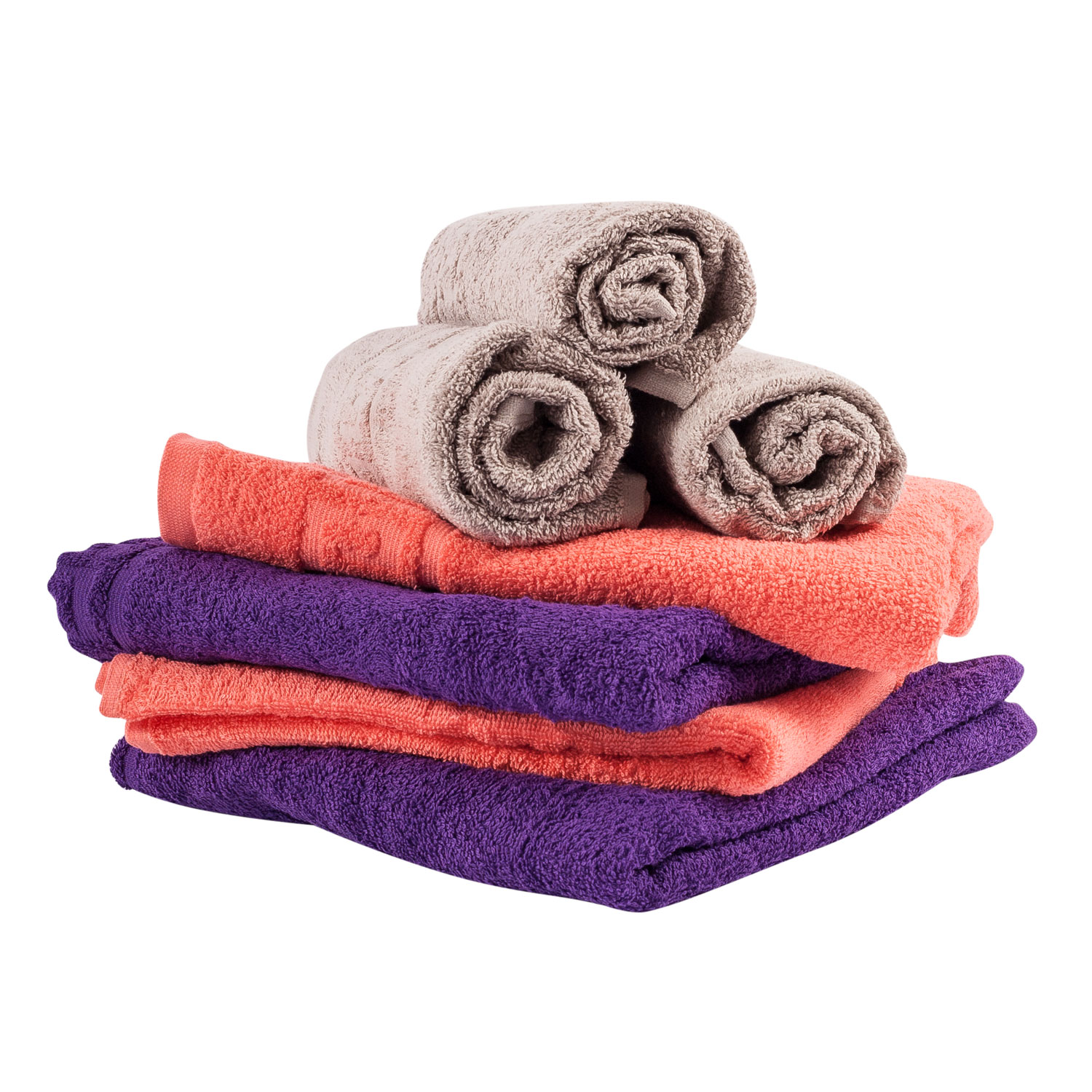 ПОЛОТЕНЦЕ махровое (50х90) гладкокрашеное (цвета в ассортименте)