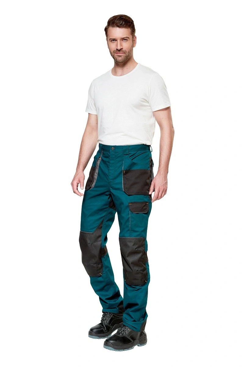 Летние брюки "СНЕЙК" мужские, цвет: темно-березовый с черной отделкой, ткань: Лабор