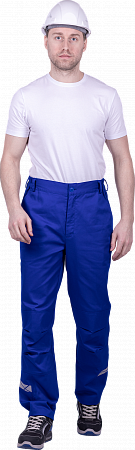 Летние брюки "Спецобъединение- СТРОНГ" мужские ИМПОРТ, цвет: васильковый, ткань: Смесовая