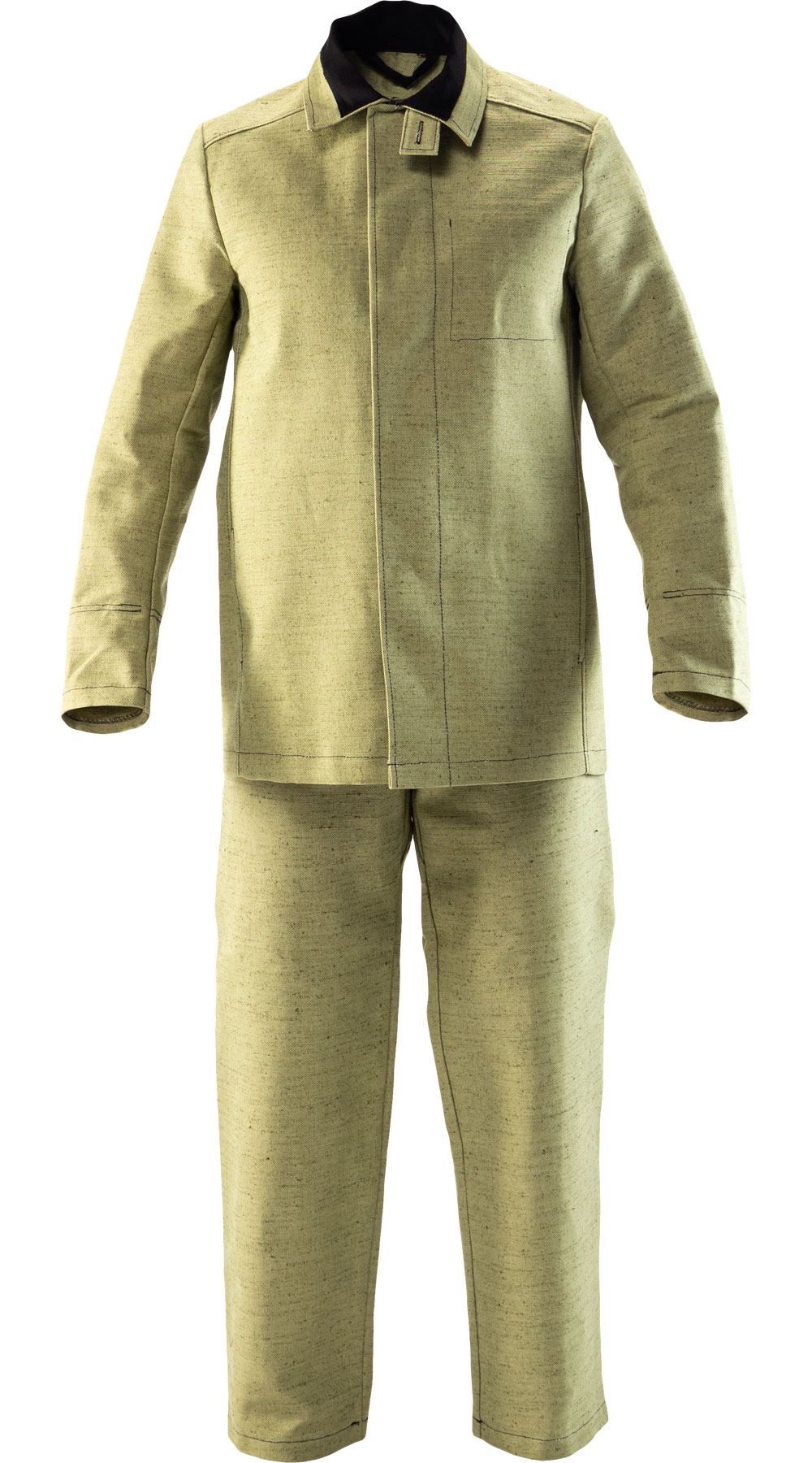Летний костюм сварщика "БУЛАТ" (куртка и брюки), цвет: хаки 
