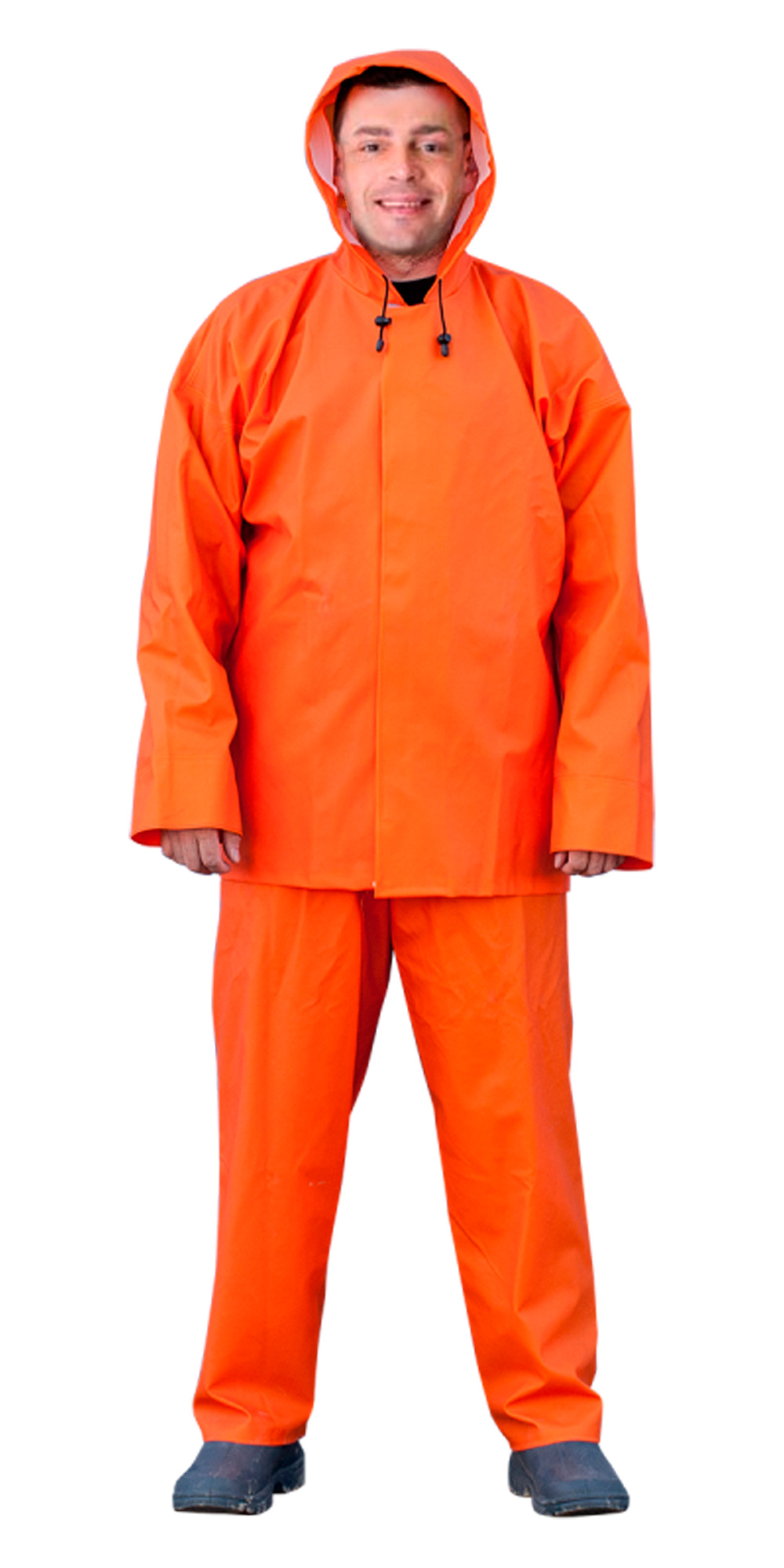 Костюм влагозащитный "ВОЛГА" , цвет: оранжевый (тип Рокон-Букса)