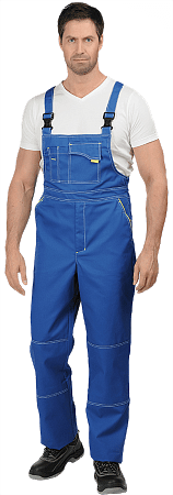 Летний полукомбинезон "Спецобъединение-ТУРБО" мужской, цвет: васильковый, ткань: Томбой Летний полукомбинезон "Спецобъединение-ТУРБО" мужской, цвет: васильковый, ткань: Томбой