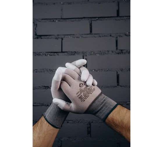 Перчатки "JAP-201 Volt Finger" защитные, углеродная нить, ладонь полиуретан, JETA SAFETY, (12 пар) Перчатки "JAP-201 Volt Finger" защитные, углеродная нить, ладонь полиуретан, JETA SAFETY, (12 пар)