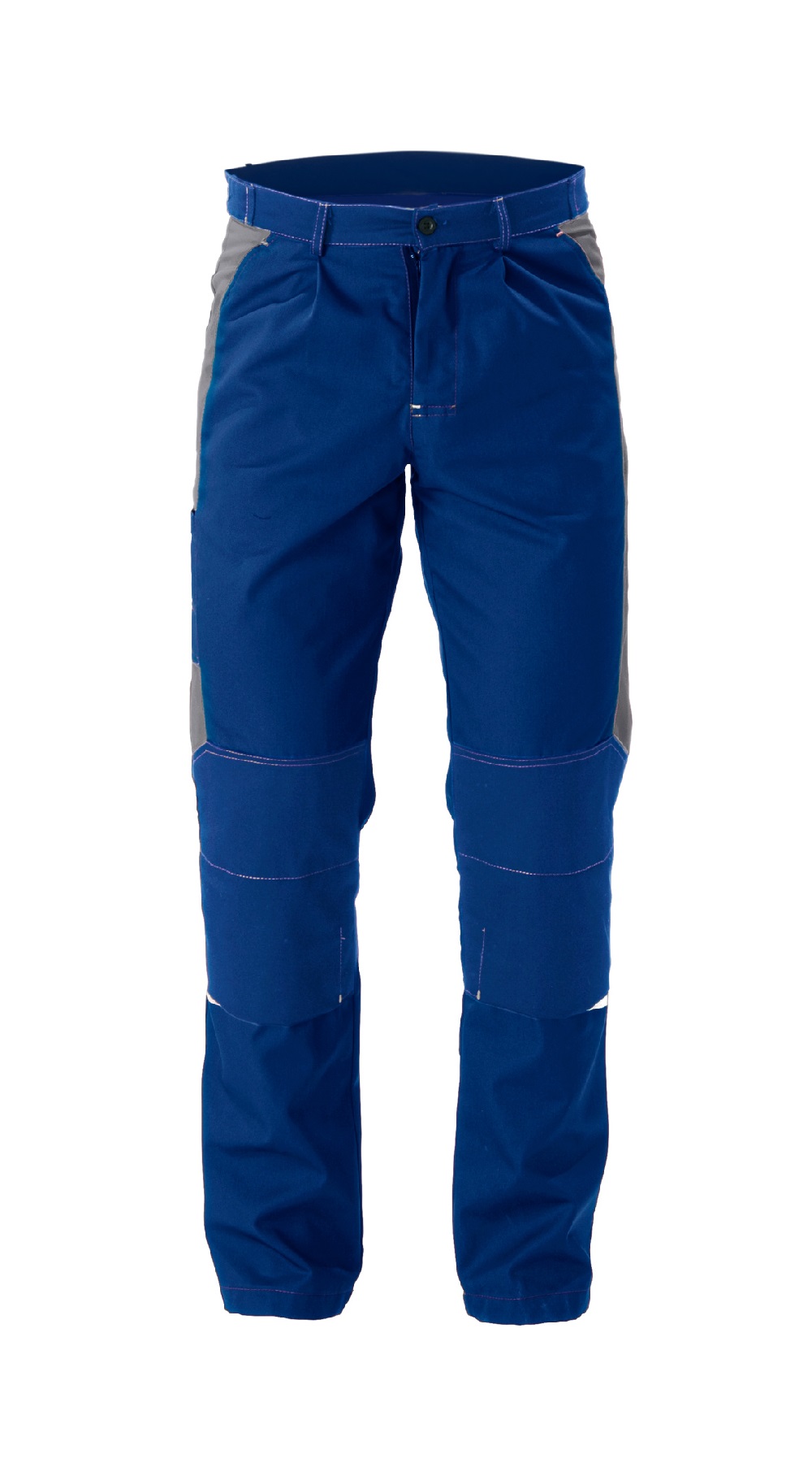 Летние брюки "СПЕЦ" мужские, цвет: темно-синий с серым, ткань: Томбой