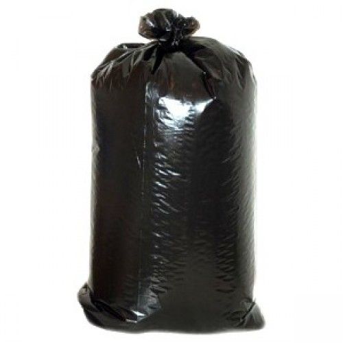 Мешки для мусора ПВД 70*110см  60мкм чёрные, 120л