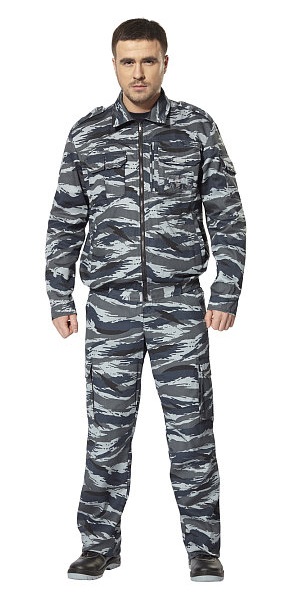 Летний костюм "ВИТЯЗЬ" мужской (куртка и брюки), цвет: КМФ город, ткань: смесовая
