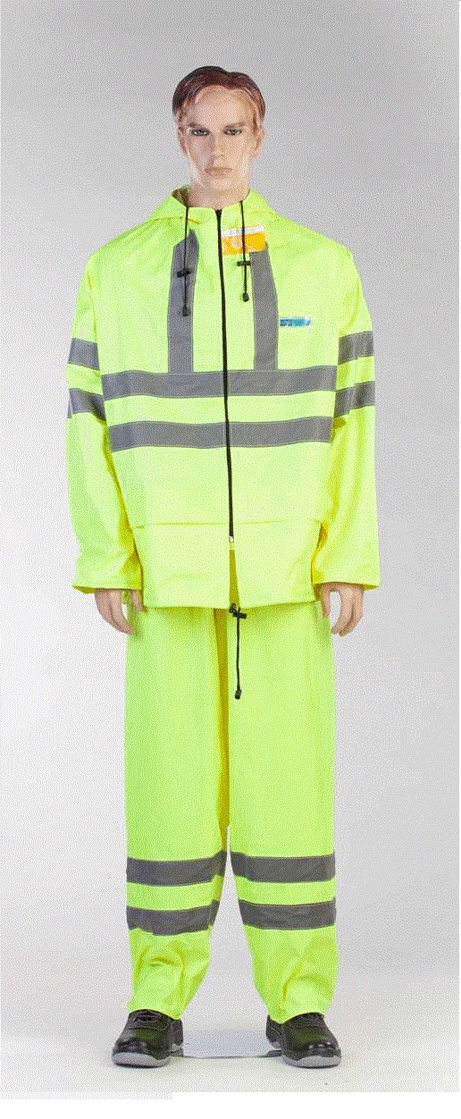 Костюм влагозащитный "Extra-Vision WPL" (куртка и брюки), цвет: лимонный