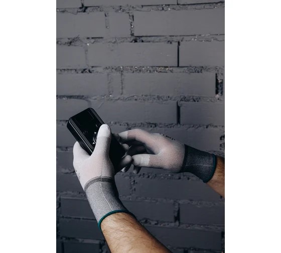 Перчатки "JAP-201 Volt Finger" защитные, углеродная нить, ладонь полиуретан, JETA SAFETY, (12 пар) Перчатки "JAP-201 Volt Finger" защитные, углеродная нить, ладонь полиуретан, JETA SAFETY, (12 пар)
