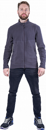 Летняя куртка "Спецобъединен-ФЬЮЖЕН" мужская, цвет: темно-серый , ткань: Флис