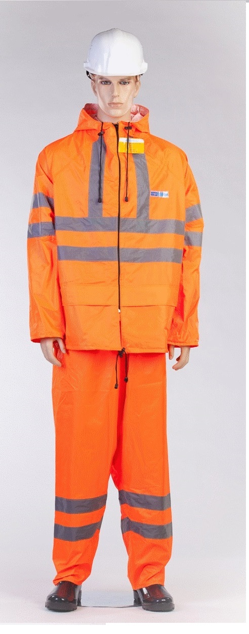 Костюм влагозащитный "Extra-Vision WPL" (куртка и брюки), цвет: оранжевый