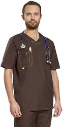 Медицинские мужские рубашки