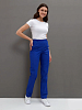 Брюки &quot;КЛАССИКА&quot; женские, цвет: васильковый, ткань: смесовая