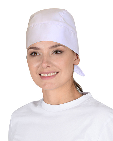 Бандана повара, цвет: белый Бандана повара, цвет: белый