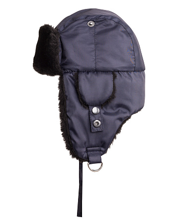 Шапка-ушанка "СИРИУС-ЕВРО плюс", цвет: т. синий, ткань Оксфорд Шапка-ушанка "СИРИУС-ЕВРО плюс", цвет: т. синий, ткань Оксфорд