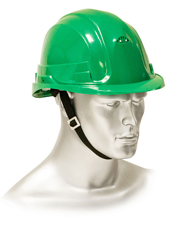 Каска защитная ЩИТ, зеленая Каска защитная ЩИТ, зеленая