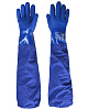 Перчатки &quot;ОЙЛРЕЗИСТ ЛОНГ&quot;  ПВХ, с припаянным нарукавником, длинна 26+40см