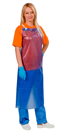 Фартук ПВХ "ЩИТ-1" облегченный синий КЩС до 50%, толщина 0,15 мм, р.86 см х112 см (ФАР001) Фартук ПВХ "ЩИТ-1" облегченный синий КЩС до 50%, толщина 0,15 мм, р.86 см х112 см (ФАР001)