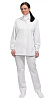 Костюм &quot;ОПЕРАТОР&quot; женский (куртка и брюки), цвет: белый, ткань: сатори