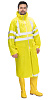 Плащ влагозащитный "SIRIUS Профи" с СОП, цвет: лимонный