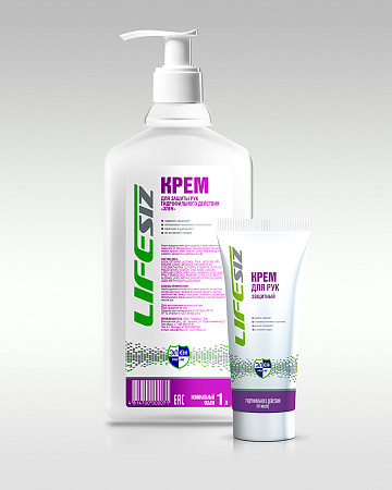 Крем гидрофильный "ЭЛЕН" для защиты от масел, туба 1000мл Крем гидрофильный "ЭЛЕН" для защиты от масел, туба 1000мл