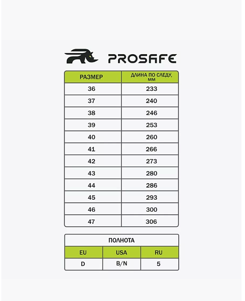 Ботинки "PROSAFE" (13) Ботинки "PROSAFE" (13)