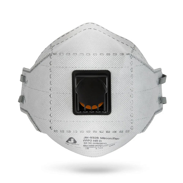 Респиратор "JETA SAFETY-JM-9326 Micron Flex" противоаэрозольный FFP2 NR D, с клапаном, (20 шт) Респиратор "JETA SAFETY-JM-9326 Micron Flex" противоаэрозольный FFP2 NR D, с клапаном, (20 шт)