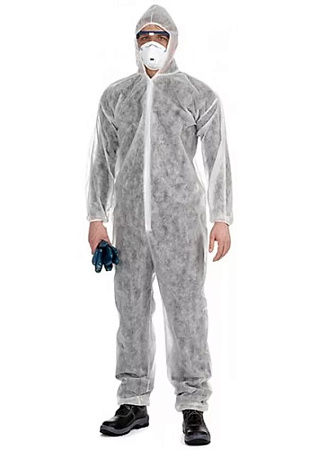 Комбинезон одноразовый, спанбонд Комбинезон одноразовый, спанбонд