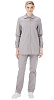 Костюм &quot;ОПЕРАТОР&quot; женский (куртка и брюки), цвет: серый, ткань: смесовая