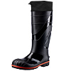 Сапоги ПВХ мужские &quot;ГЕОЛЭНДЕР&quot; с надставкой, композитный подносок, цвет: черный