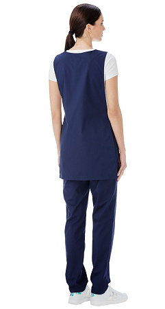 Фартук-сарафан "Авангард-ЭСТЕР" цвет: синий Фартук-сарафан "Авангард-ЭСТЕР" цвет: синий