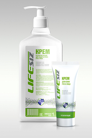 Крем регенерирующий "ЭЛЕН", восстанавливающий, флакон 1000мл Крем регенерирующий "ЭЛЕН", восстанавливающий, флакон 1000мл