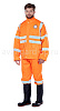 Костюм влагозащитный &quot;TRITON EXTRA&quot; с СОП, цвет: оранжевый