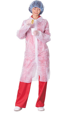 Халат одноразовый (спанбонд) Халат одноразовый (спанбонд)