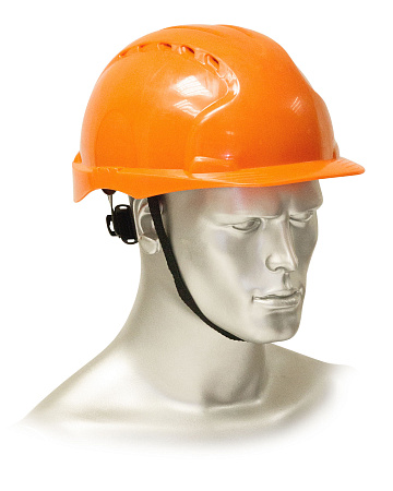 Каска защитная "Эталон" (РИМ), с храповиком, цвет: оранжевый Каска защитная "Эталон" (РИМ), с храповиком, цвет: оранжевый