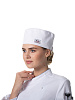 Головной убор &quot;ТАБЛЕТКА&quot;, цвет: белый, ткань: смесовая
