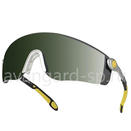 Очки защитные DeltaPlus™ LIPARI 2 открытые, зеленые Очки защитные DeltaPlus™ LIPARI 2 открытые, зеленые