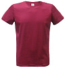 Футболка мужская, с коротким рукавом, цвет: бордовый