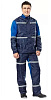 Летний костюм &quot;АВТОТЕХНИК&quot; мужской (куртка и полукомбинезон), цвет: синий, ткань: смесовая