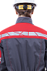 Летняя куртка "Спецобъединение-ХАЙ-ТЕК SAFETY" женская, цвет: серый с красным и черным, ткань: Смесова Летняя куртка "Спецобъединение-ХАЙ-ТЕК SAFETY" женская, цвет: серый с красным и черным, ткань: Смесова