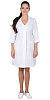 Халат &quot;СИРИУС-ЛИМА&quot; женский (рукав 3/4, на пуговицах), цвет: белый, ткань: смесовая